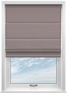 Carina, Raspberry - Roman Blind